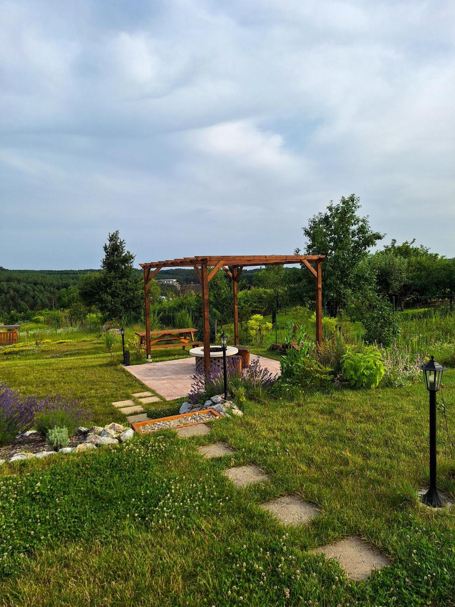 Zoeld Terasz Vendeghaz Apartment Egerszalok Bagian luar foto